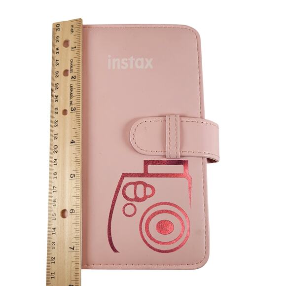 Fujifilm Instax Mini 7S Pink Instant Film Camera With Case Album Bundle - Picture 14 of 16